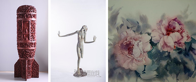 陈文才《战争与和平》入选第五届全国青年美展+吴以熙 《小青》入选第五届全国青年美展+李淑怡《昨天的回忆之二》入选第五届全国青年美展