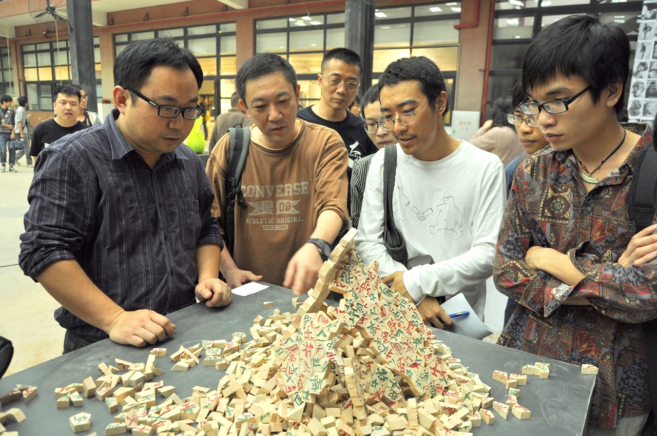 实验雕塑工作室综合材料课程汇报展